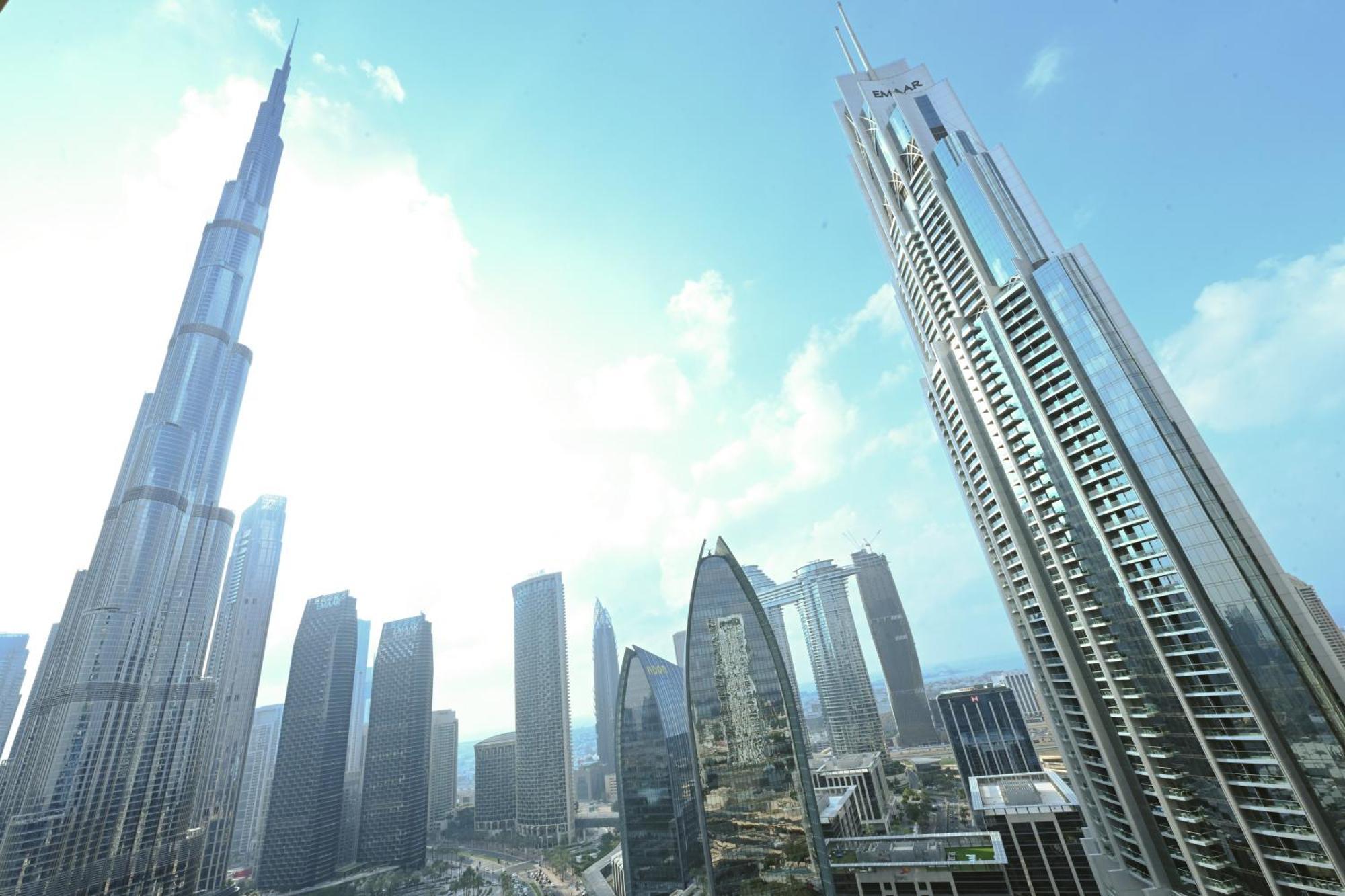 Emaar Fashion Avenue - Formerly Address Dubai Mall Four Apple Eksteriør billede